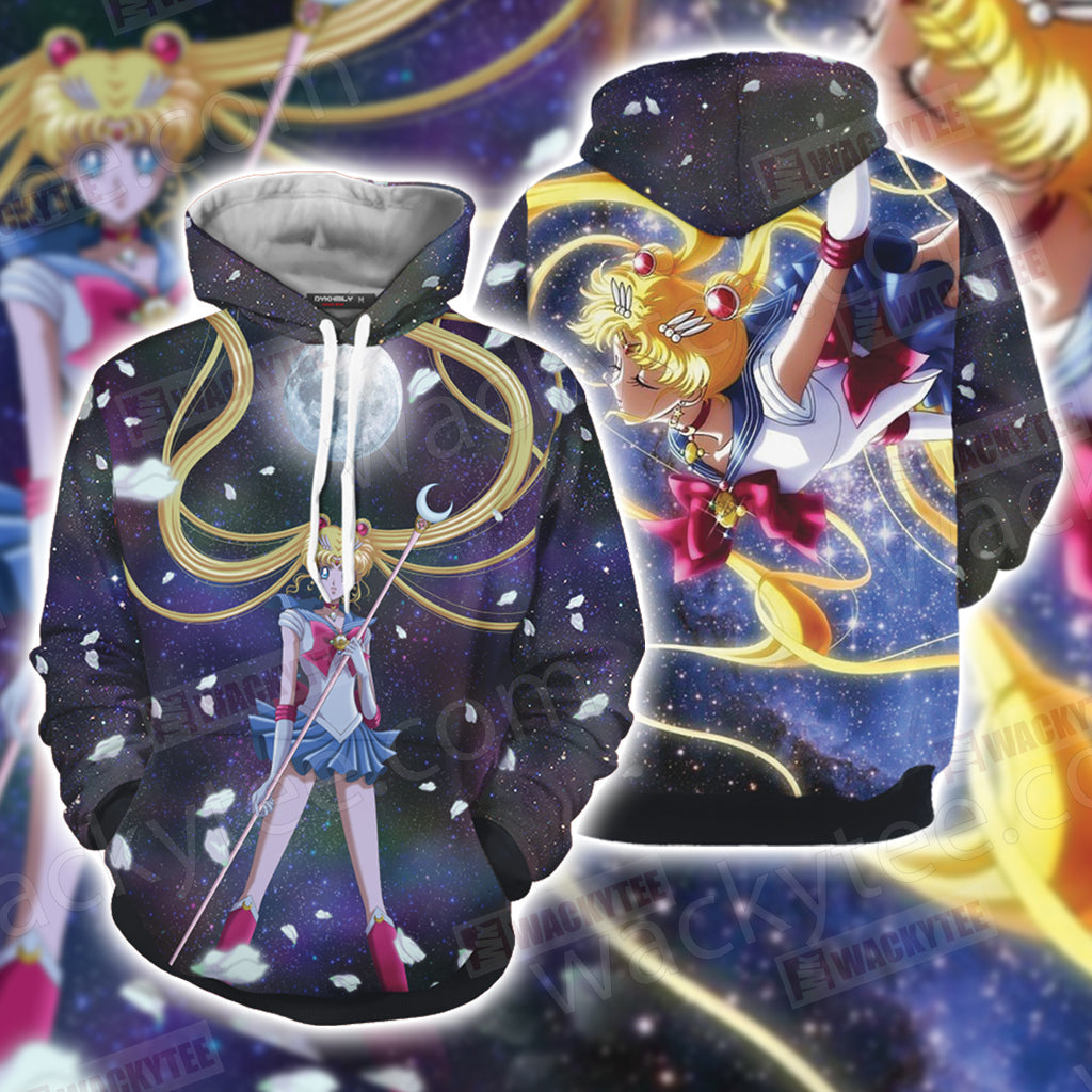 Sailor Moon Unisex 3D T-shirt Hoodie