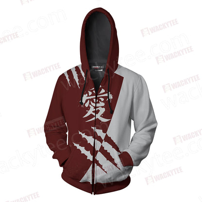 Naruto - Gaara New Look Unisex 3D T-shirt