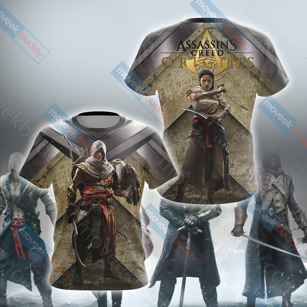 Assassin's Creed Origins New Collection Unisex 3D T-shirt