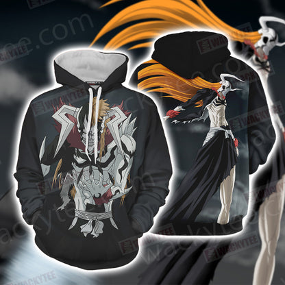Bleach Ichigo Vasto Lorde Unisex 3D T-shirt Hoodie
