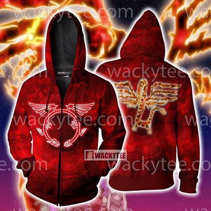 Yu-Gi-Oh! Crimson Dragon Unisex 3D T-shirt Zip Hoodie