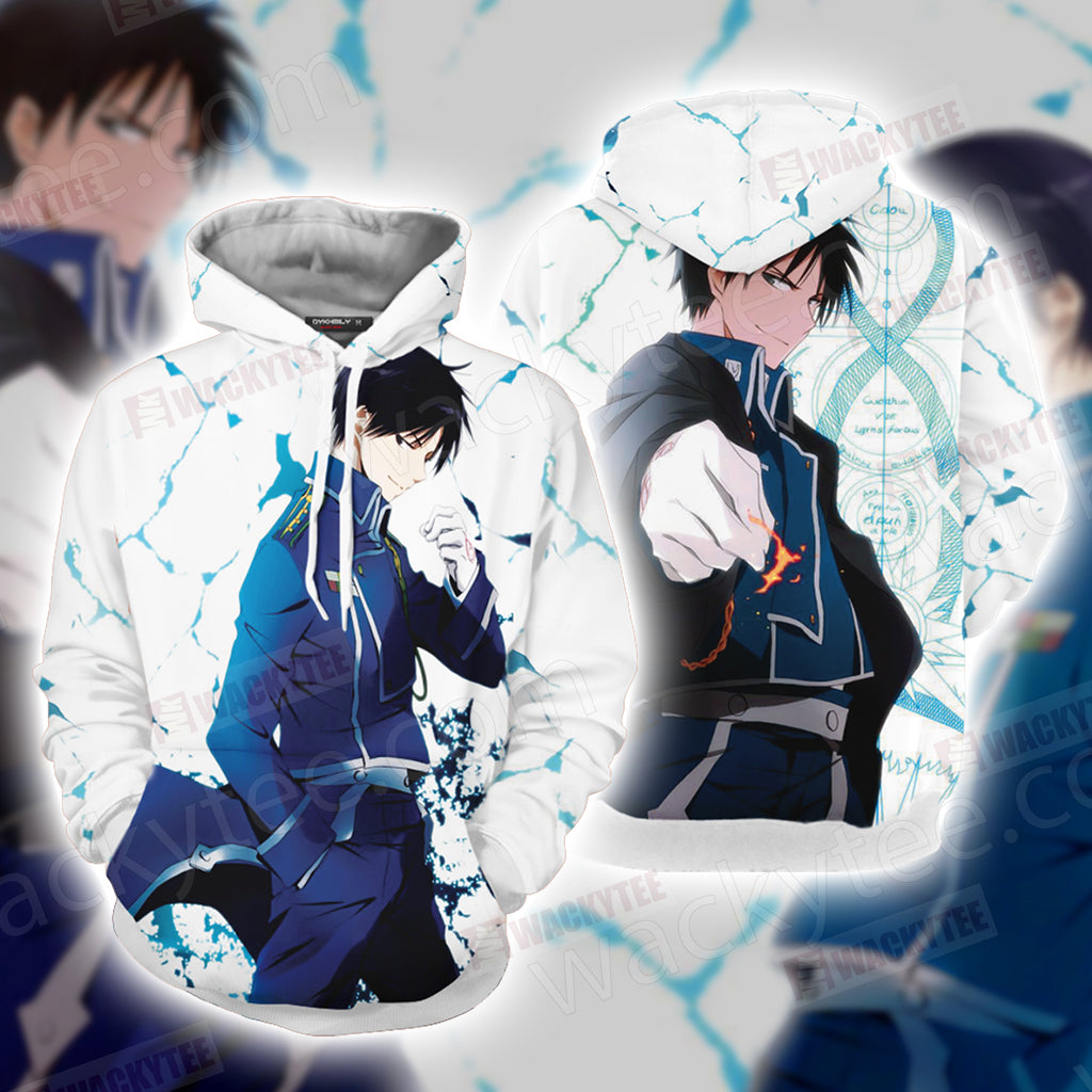 Fullmetal Alchemist Roy Mustang Unisex 3D T-shirt Hoodie