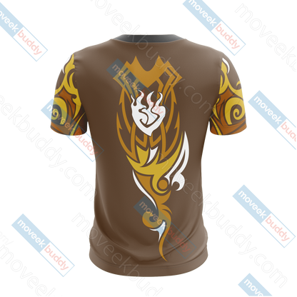 RWBY Yang Xiao Long Symbol Unisex 3D T-shirt