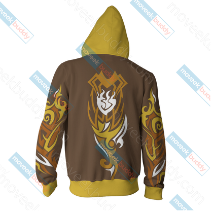 RWBY Yang Xiao Long Symbol Unisex 3D T-shirt