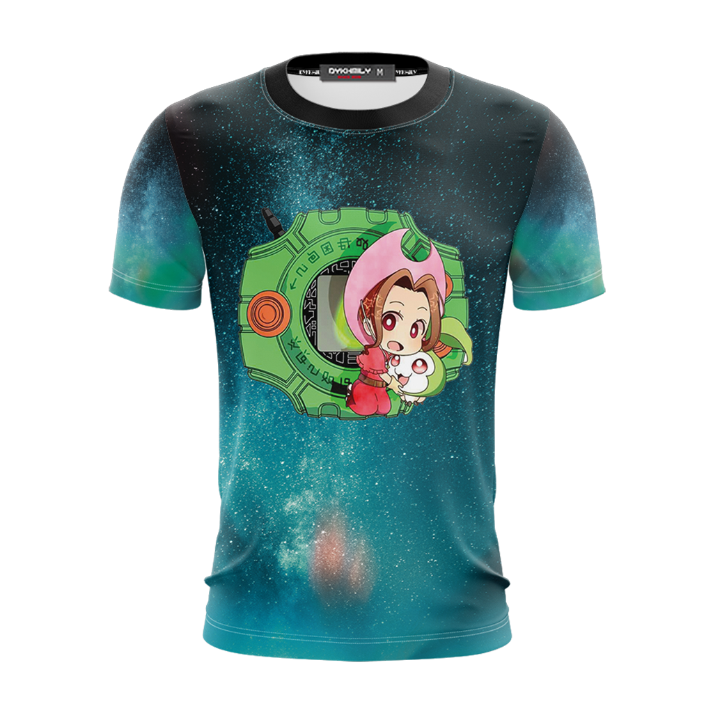 Digimon Mimi And Tanemon Unisex 3D T-shirt   