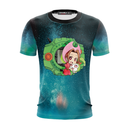 Digimon Mimi And Tanemon Unisex 3D T-shirt   