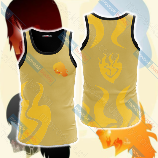 RWBY Yang Xiao Long 3D Tank Top