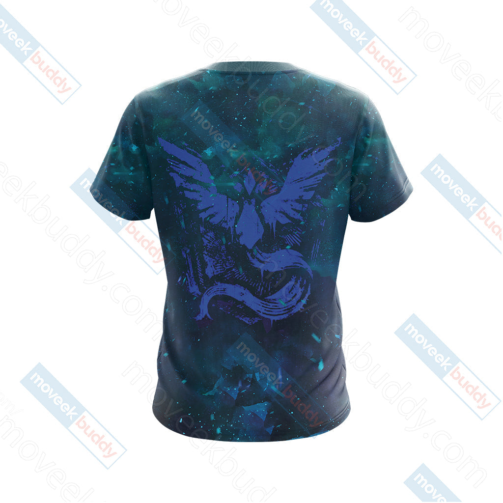 Pokemon Go - Team Mystic New Unisex 3D T-shirt