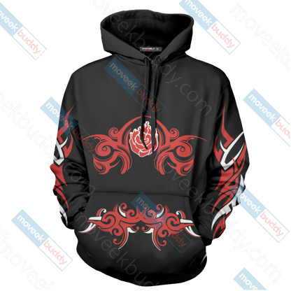 RWBY Ruby Rose Symbol Unisex 3D T-shirt