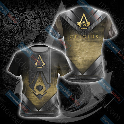 Assassin's Creed Origins Symbol New Collection Unisex 3D T-shirt