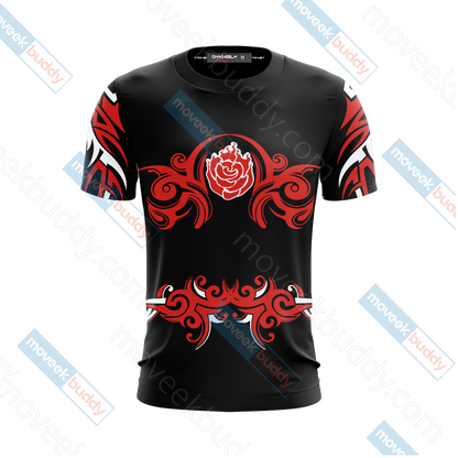 RWBY Ruby Rose Symbol Unisex 3D T-shirt