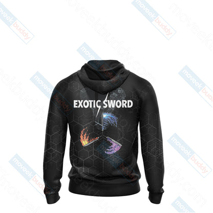 Destiny Exotic Swords Unisex 3D T-shirt