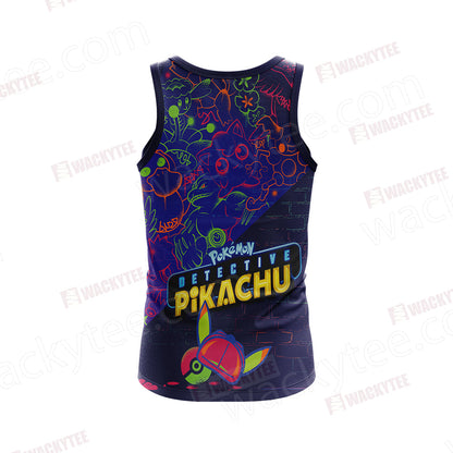 Detective Pikachu Unisex 3D T-shirt