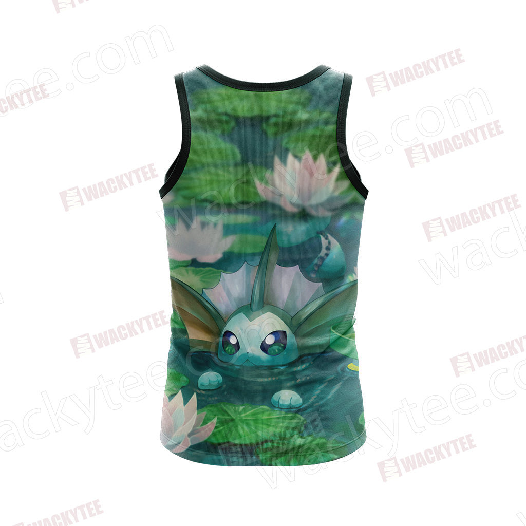 Pokemon Vaporeon Unisex 3D T-shirt