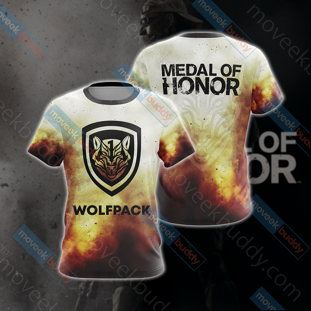 Medal of Honor - Wolfpack Unisex 3D T-shirt