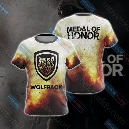 Medal of Honor - Wolfpack Unisex 3D T-shirt