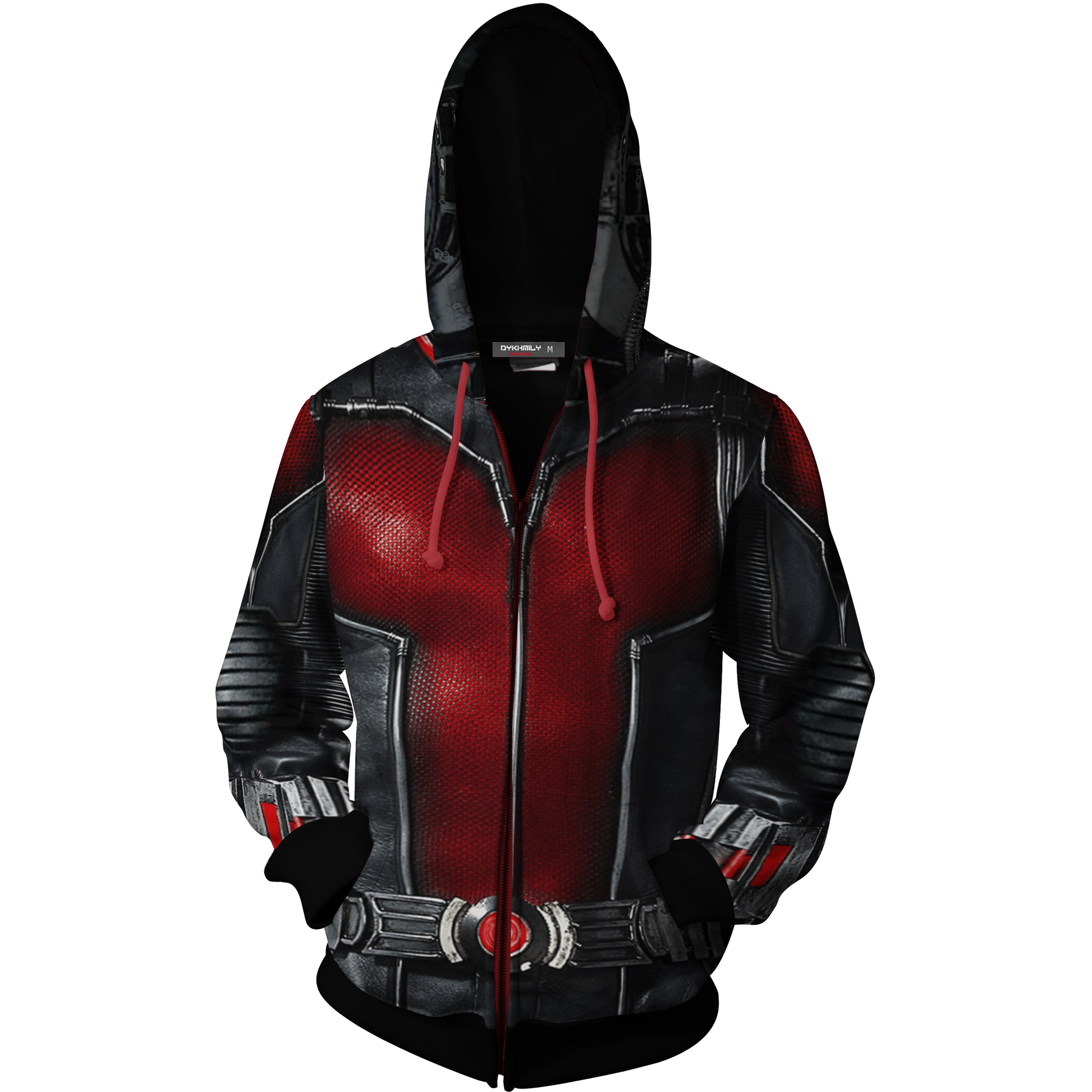 Ant Man Cosplay Zip Up Hoodie Jacket