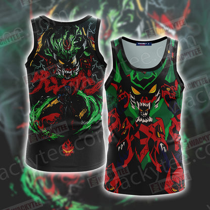 Tengen Toppa Gurren Lagann Unisex 3D T-shirt Tank Top