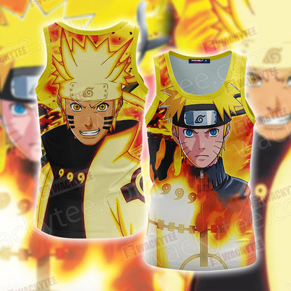 Naruto New Style Unisex 3D T-shirt Tank Top