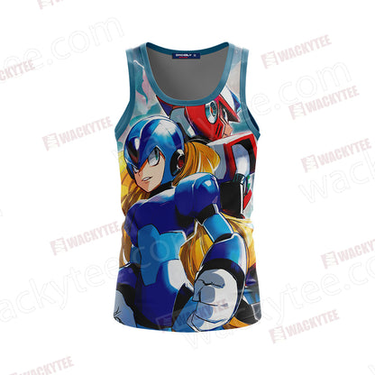 Megaman And RockMan Unisex 3D T-shirt