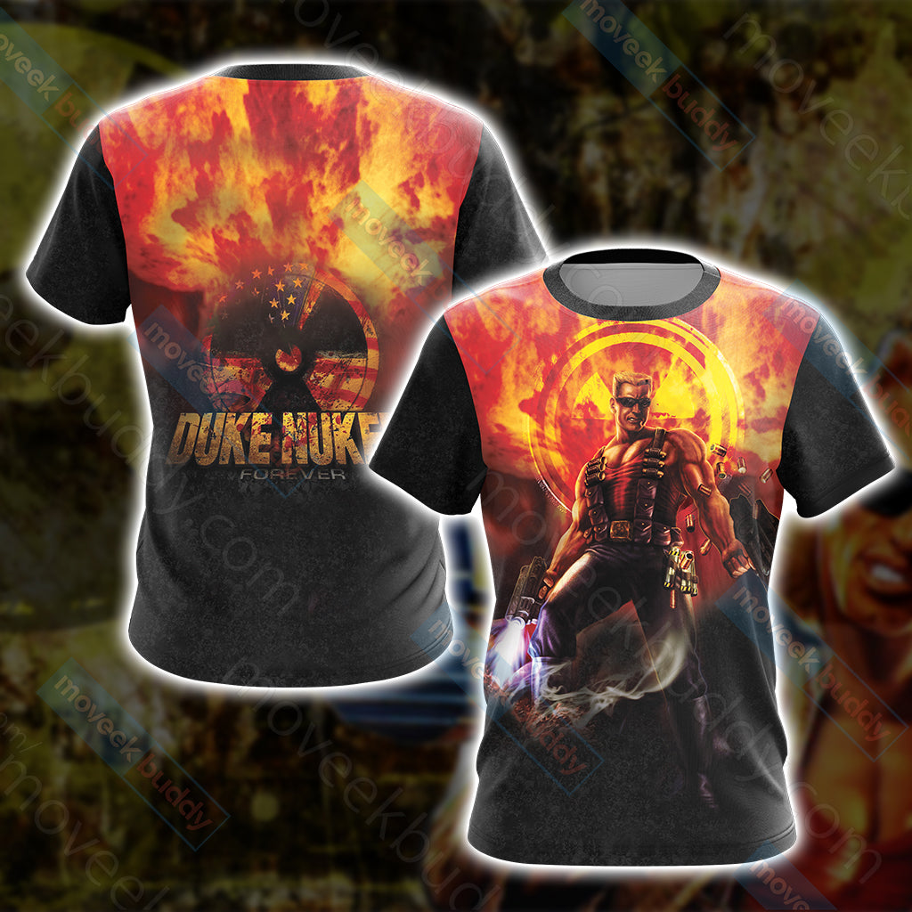 Duke Nukem Unisex 3D T-shirt   