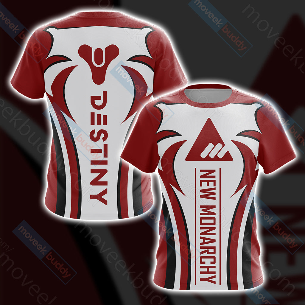 Destiny New Monarchy Unisex 3D T-shirt S  