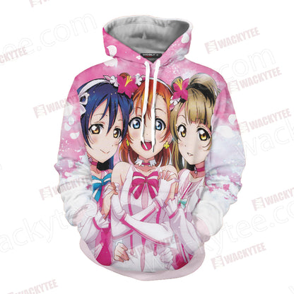 Love Live! M's Final Love Live! 3D T-shirt