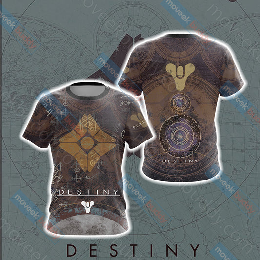 Destiny 2 Ghost Shell Unisex 3D T-shirt T-shirt