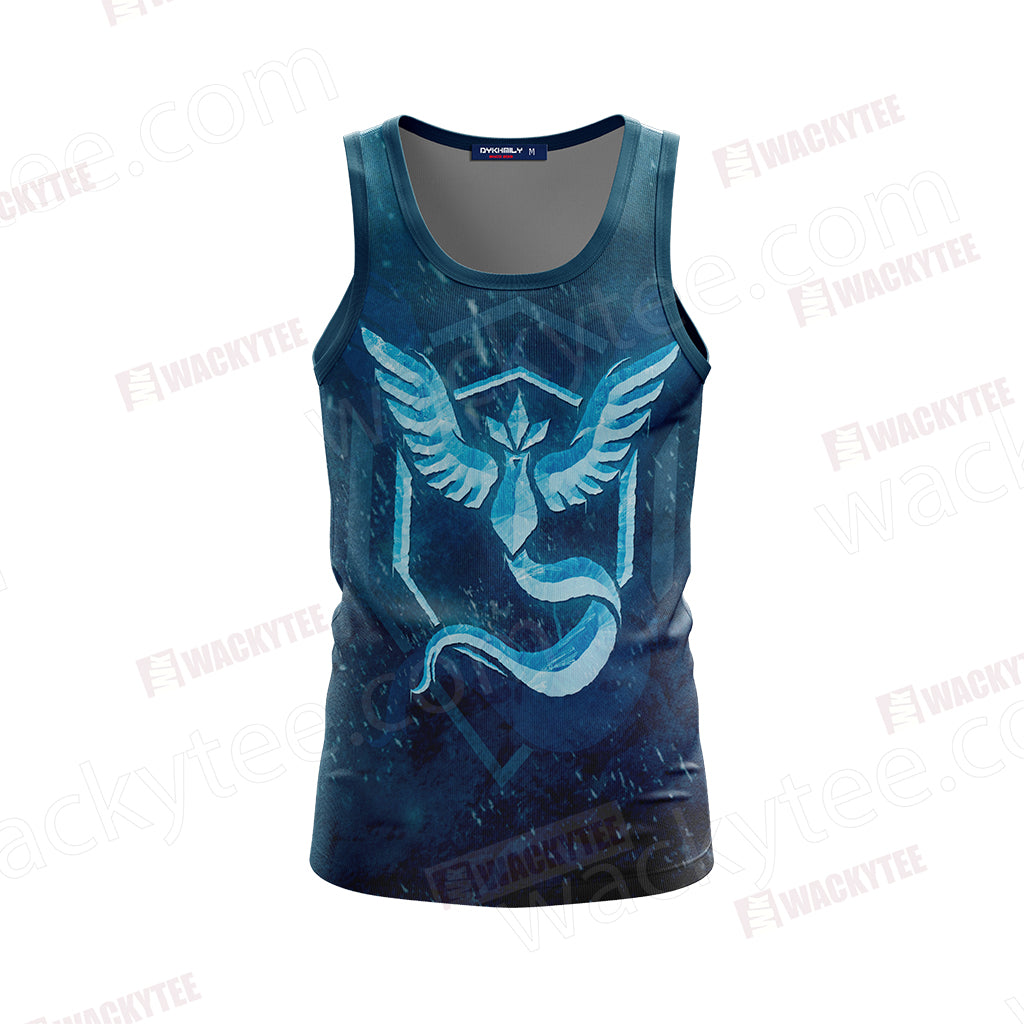 Team Mystic Pokemon Go New Unisex 3D T-shirt