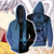 RWBY Weiss The Atlesian Knightmare Symbol Zip Up Hoodie S  