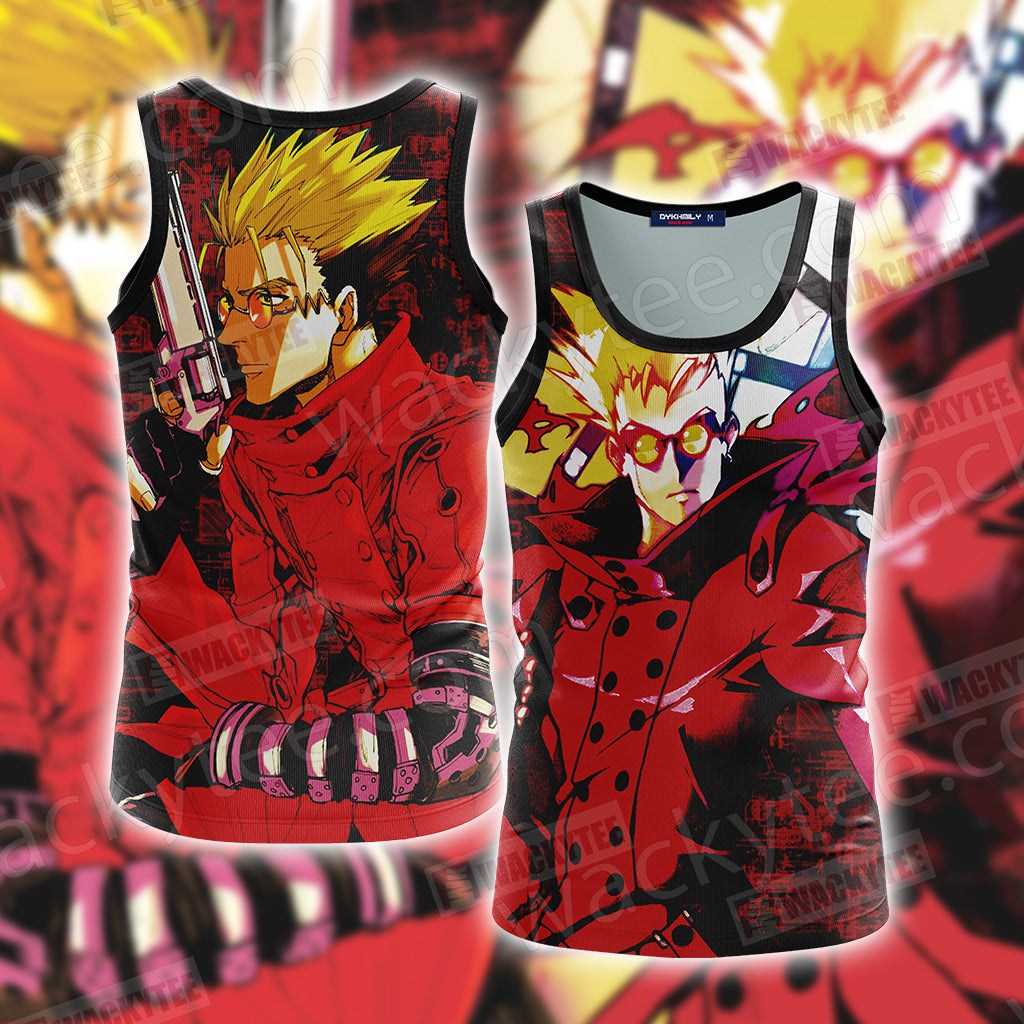 Trigun Vash The Stampede Unisex 3D T-shirt Tank Top