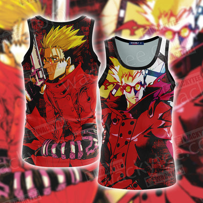 Trigun Vash The Stampede Unisex 3D T-shirt Tank Top