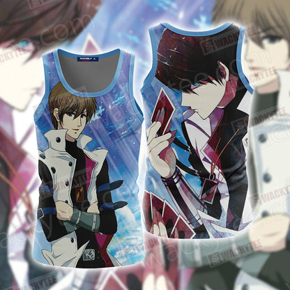 Yu Gi Oh! Seto Kaiba Unisex 3D T-shirt Tank Top