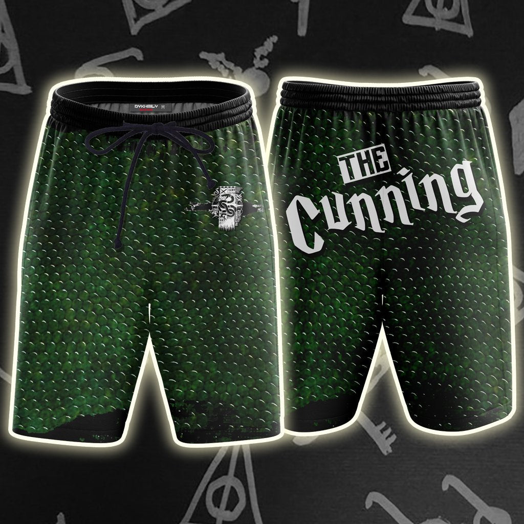 The Cunning Slytherin Harry Potter Beach Short S  