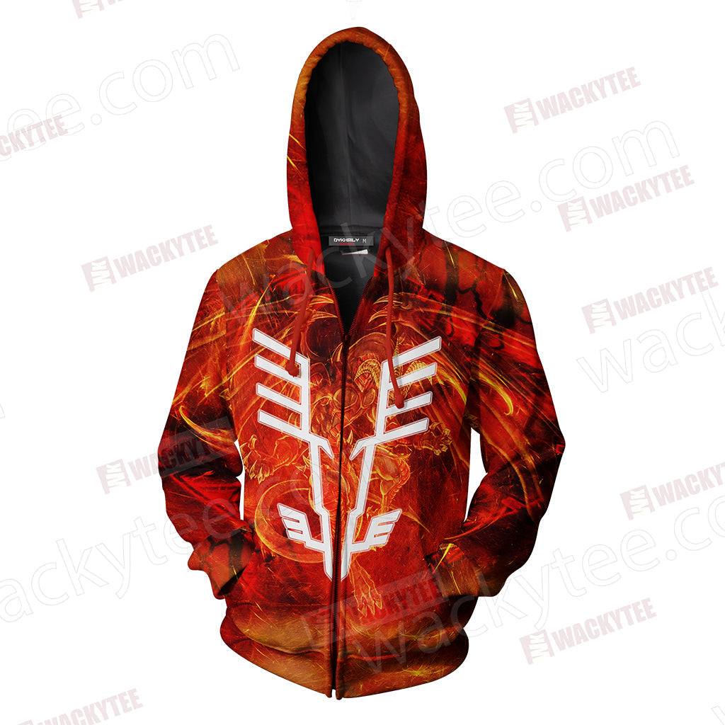 Yu-Gi-Oh! Red Dragon Archfiend Unisex 3D T-shirt