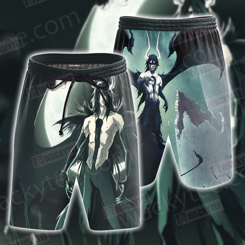 Bleach Ulquiorra Cifer 3D T-shirt Beach Shorts
