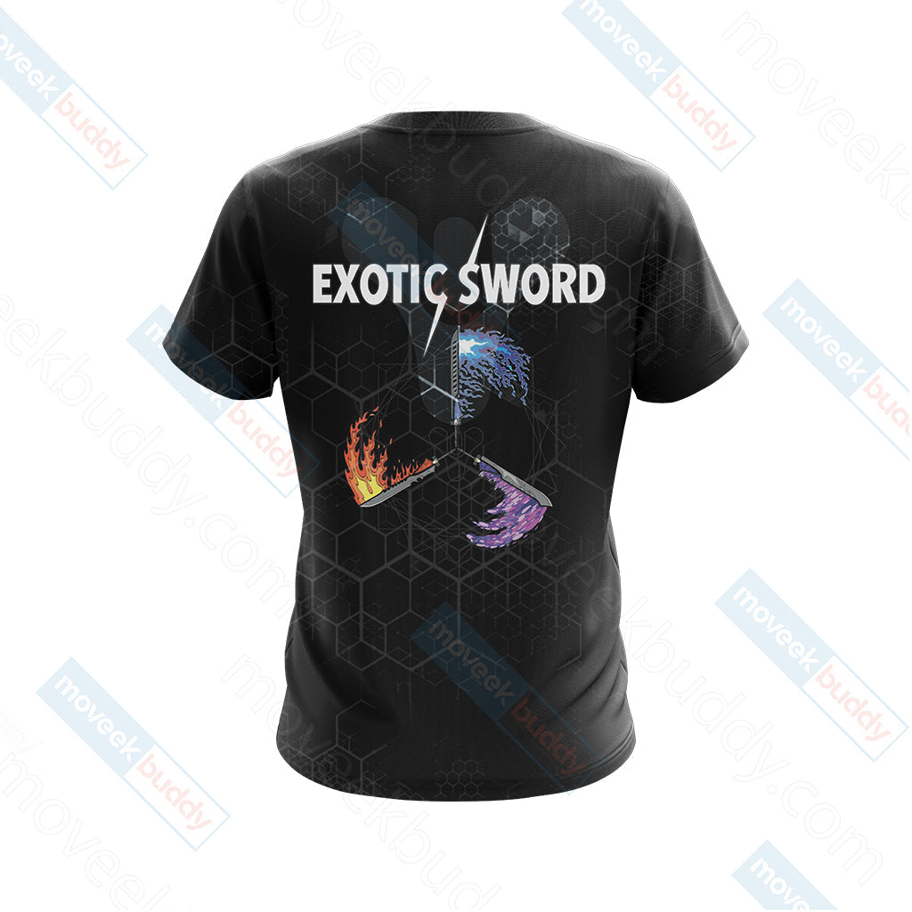 Destiny Exotic Swords Unisex 3D T-shirt