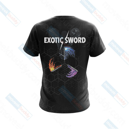 Destiny Exotic Swords Unisex 3D T-shirt