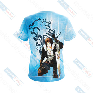 Final Fantasy VIII - Squall Leonhart Unisex 3D T-shirt   