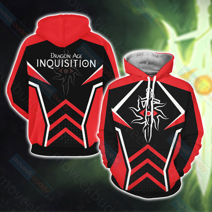 Dragon Age Inquisition Unisex 3D T-shirt Hoodie