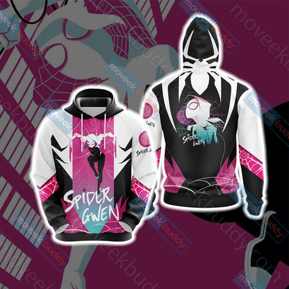 Spider-Gwen Unisex 3D T-shirt Hoodie