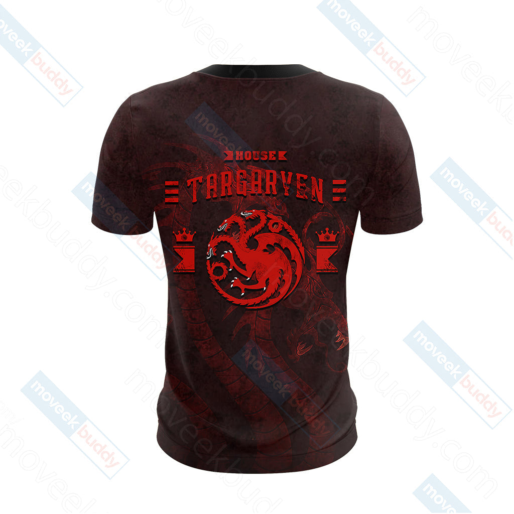 House Targaryen Game Of Thrones Unisex 3D T-shirt