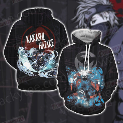 Naruto - Hatake Kakashi New Unisex 3D T-shirt Hoodie