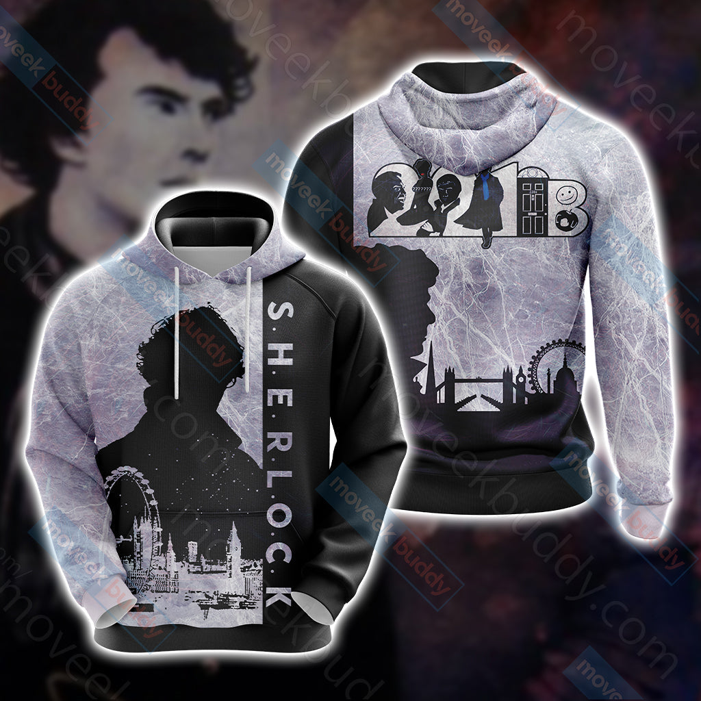 Sherlock (TV series) Unisex 3D T-shirt Hoodie