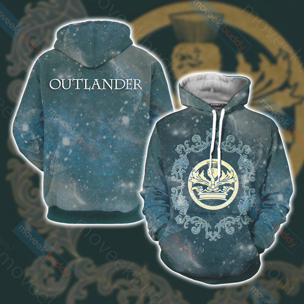 Outlander (TV series) symbol Unisex 3D T-shirt Hoodie