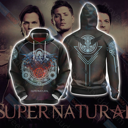 Supernatural Unisex 3D T-shirt Hoodie