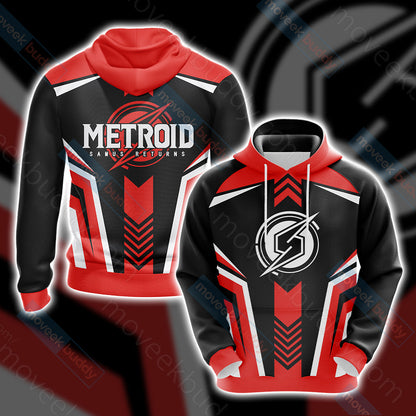 Metroid Samus Unisex 3D T-shirt Hoodie