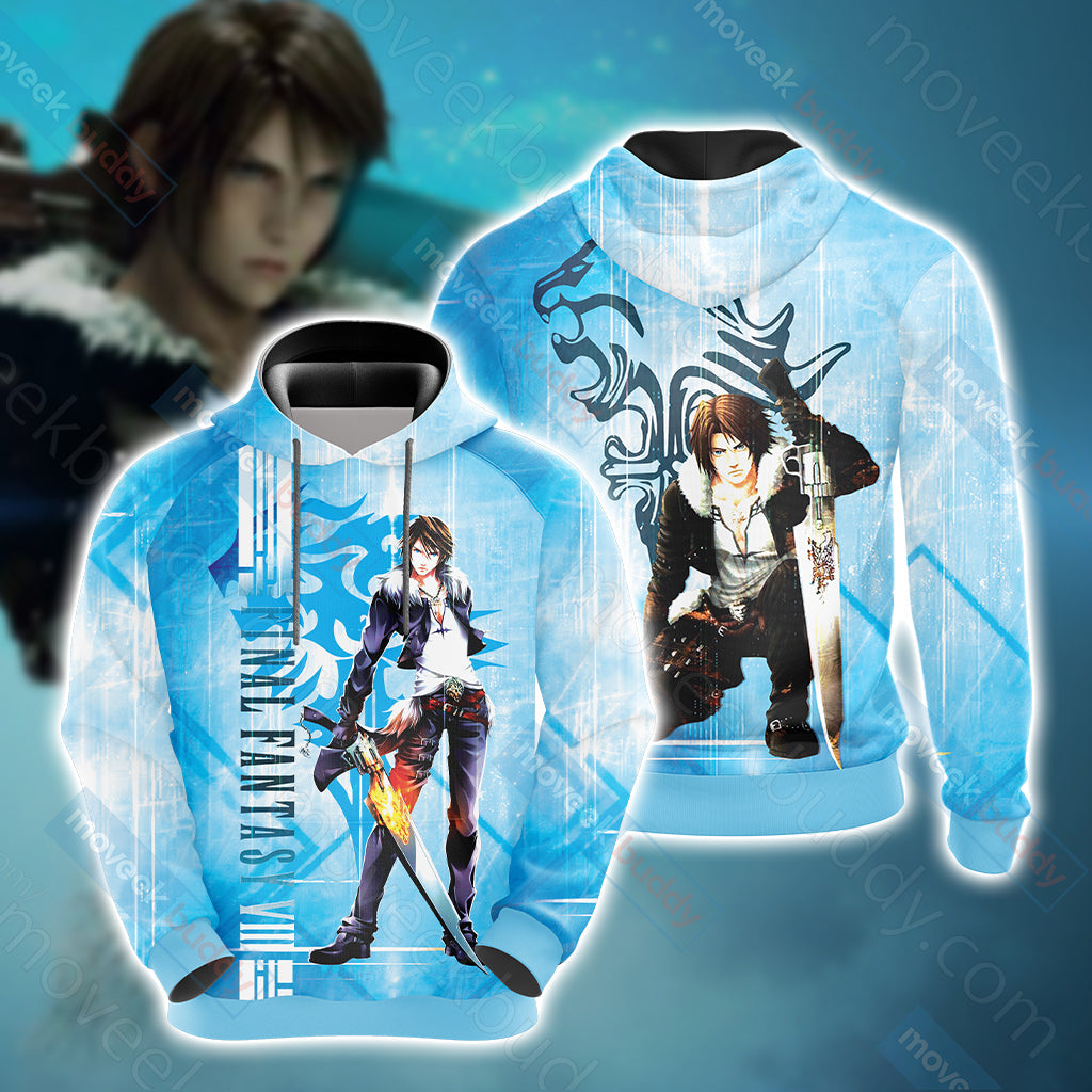 Final Fantasy VIII - Squall Leonhart Unisex 3D T-shirt Hoodie
