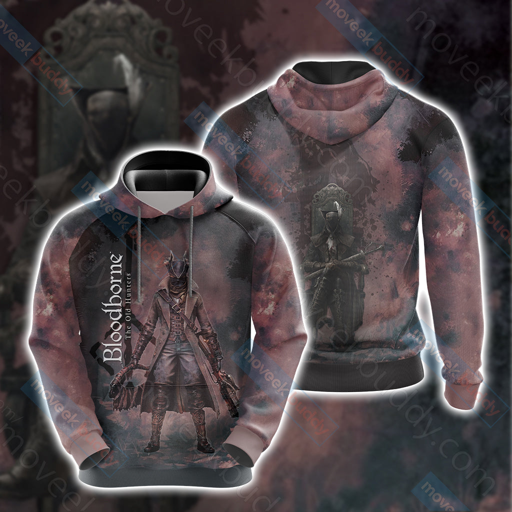 Bloodborne - The Hunter New Unisex 3D T-shirt Hoodie