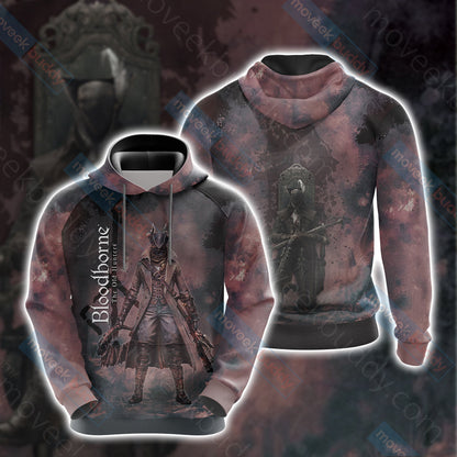 Bloodborne - The Hunter New Unisex 3D T-shirt Hoodie